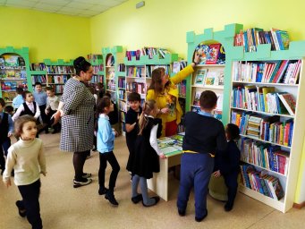Экскурсия по Центральной детской библиотеке прошла на ура