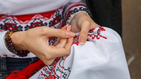 История славянской вышивки