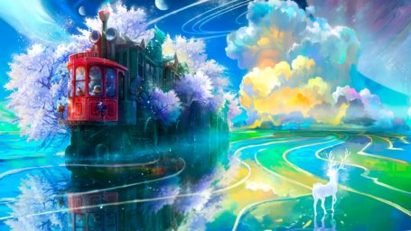 Волшебный поезд по книжному городу